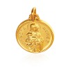 Złoty medalik - Święta Agnieszka.  Gold Urbanowicz Katowice