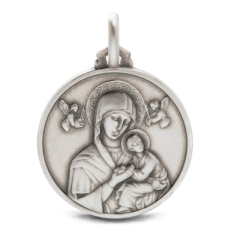 Matka Boża Nieustającej Pomocy Srebrny medalion 4,8 g, 21 mm, Gold Urbanowicz