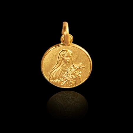 Święta Teresa- Złoty medalik Gold Urbanowicz Katowice