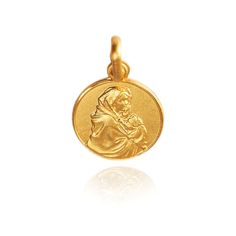 Złoty medalik Matki Boskiej Cygańskiej - Gold Urbanowicz