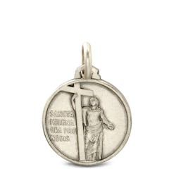 Święta Helena.  Srebrny medalik.  16 mm,  Gold Urbanowicz sklep jubilerski Warszawa