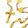 Złoty różaniec. Różaniec wykonany ze złota 14-karatowego. 40 g Gold Urbanowicz 
