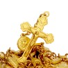 Złoty różaniec. Różaniec wykonany ze złota 14-karatowego. 40 g Gold Urbanowicz 