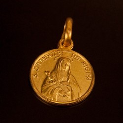 Święta Katarzyna. 2,15 g  Złoty medalik Gold Urbanowicz 