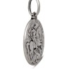 Święty Jerzy. Patron artystów, żołnierzy, wędrowców. Srebrny medalik.  21 mm   5,0g Gold Urbanowicz