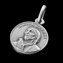Święta Matka Teresa z Kalkuty- Medalik ze srebra. Gold Urbanowicz