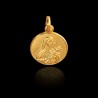 Święta Teresa  Złoty medalik na chrzest -Gold Urbanowicz Kraków