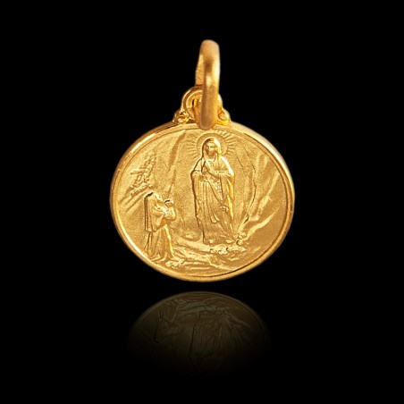 Złoty medalik MB z Lourdes - Gold Urbanowicz Warszawa