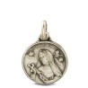 Święta Rita. Patronka spraw beznadziejnych i po ludzku niemożliwych. Srebrny medalion. średnica 25 mm. 7,8g 
