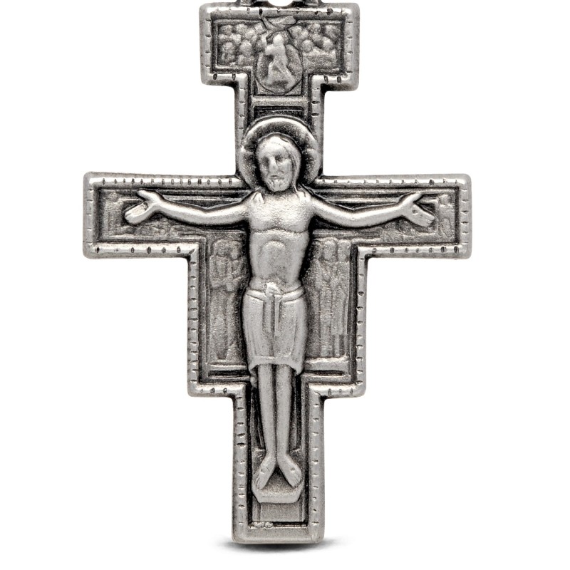 Srebrny Krzyż Świętego Damiana - Shop online Gold Urbanowicz