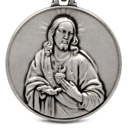 Medalion ze srebra oksydowanego- Szkaplerz Karmelitański. Sklep Gold Urbanowicz - Warszawa