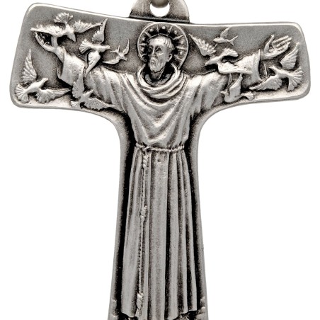 krzyżyk franciszkanów - Srebrny krzyż franciszkański.  Gold Urbanowicz