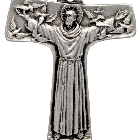 Srebrny krzyż franciszkański. krzyżyk franciszkanów. 8,05g Gold Urbanowicz 