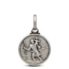 Święty Krzysztof. Patron Kierowców. Medalik srebrny. 14 mm,  Gold Urbanowicz sklep jubilerski Warszawa
