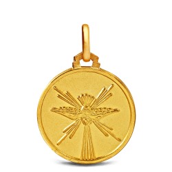 Malutki Złoty medalik na Bierzmowanie - Duch Święty - Gold Urbanowicz