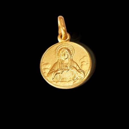 Gold Urbanowicz - Najświętsze Serce Maryi.  Złoty medalik
