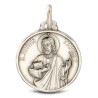 Święty Tadeusz Juda.  Medalion ze srebra oksydowanego. 30 mm,  Medalik Judy Tadeusza. Gold Urbanowicz