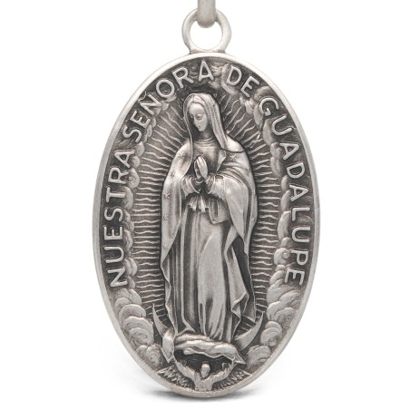 Gold Urbanowicz Trójmiasto - Medalion srebrny oksydowany, Matka Boża z Guadalupe. 8,3g