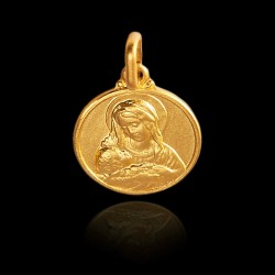 Złoty medalik -Matka Bożej Opatrzności. Gold Urbanowicz jubiler Opole