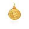 Św Mateusz  Złoty medalik.  21 mm.  5,6 g   Gold Urbanowicz