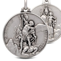 Medalik Szkaplerzny Michała Archanioła- Szkaplerz Michała Archanioła - 25 mm, 8,6 g
