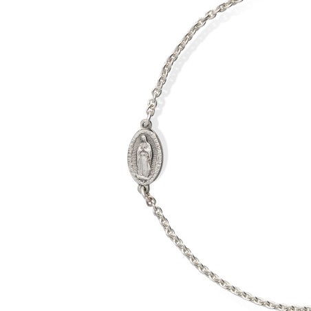 Bransoletka srebrna z Matką Bożą Z Guadalupe 2,9 g- sklep online Kalisz