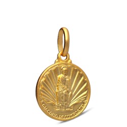 medalik złoty św Jakub, 14 mm 2,3 g - jubiler online Olsztyn