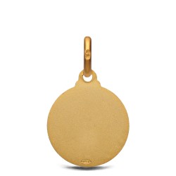 Święty Jakub, medalik złoty,  14 mm 2,3 g złotnik z Olsztyna Gold Urbanowicz