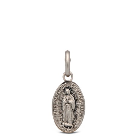 Matka Boża z Guadalupe. 1.1 g    Medalik srebrny oksydowany. medalik ze srebra. GoldUrbanowicz