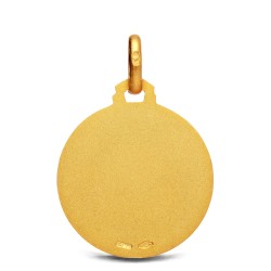 Złoty medalik Fatimski - 21mm  Gold Urbanowicz jubiler z Poznania