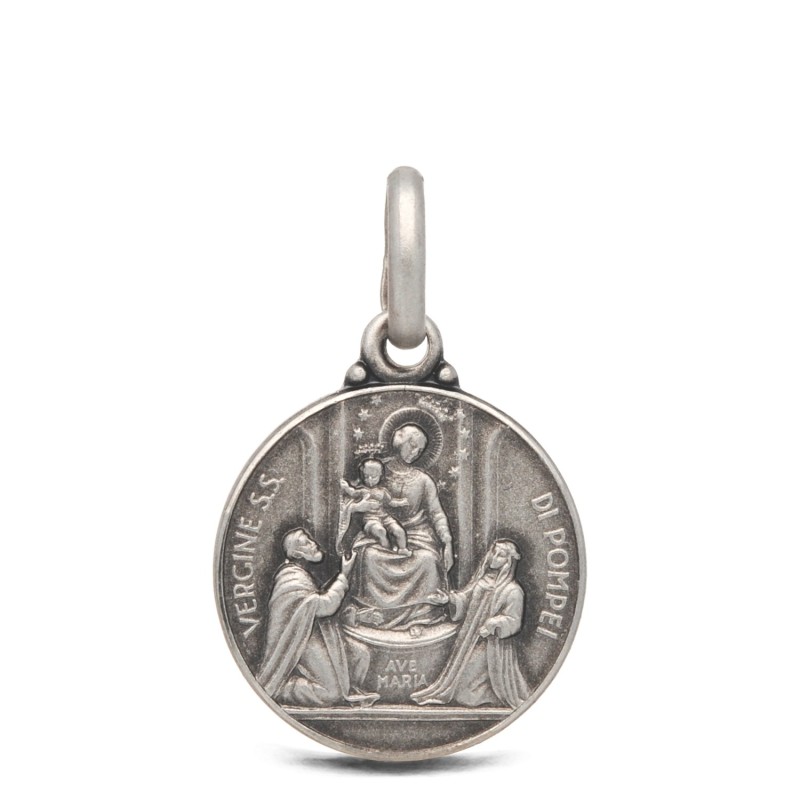 Medalik Matki Bożej Pompejańskiej,  21mm,  4,6g Gold Urbanowicz- shop online Warszawa