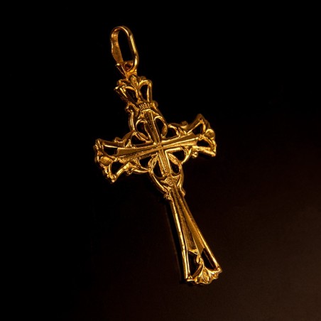 Krzyżyk ze złota ażurowy. Idealny dla Kobiety  2,85g  Gold Urbanowicz