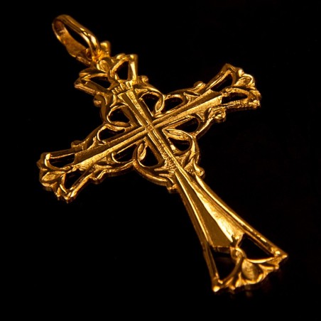 Złoty krzyż ażurowy. Idealny dla Kobiety.g  2,85g  Gold Urbanowicz