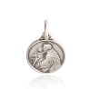 Święty Antoni. medalion srebrny,  21mm,  Gold Urbanowicz -sklep jubilerski Gdynia Trójmiasto
