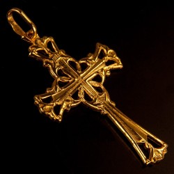 Złoty krzyż ażurowy. Idealny dla Kobiety.g  2,85g  Gold Urbanowicz