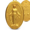 Cudowny Medalik. Duży  Masywny Medalion ze złota.  Gold Urbanowicz