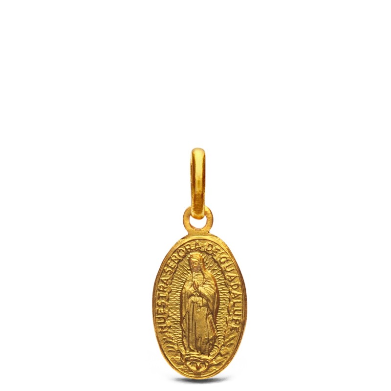 Matka Boża z Guadalupe. Medalik ze złota  Gold Urbanowicz online sklep Gdynia