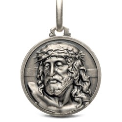 Medalik srebrny z Jezusem. Sklep online Gold Urbanowicz - 21mm 5,6g - Kraków
