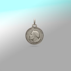 Medalik srebrny św Dominika, 18mm, 3g sklep jubilerski Sopot
