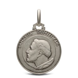 Sopot sklep jubilerski- Medalik srebrny św Dominika, 18mm, 3g
