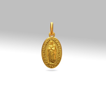 Matka Boża z Guadalupe. Złoty Medalik.  Gold Urbanowicz Częstochowa