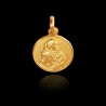 Medalik ze złota 585 - Matka Boska z Dzieciątkiem - 10mm, sklep jubilerski Gold Urbanowicz