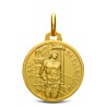 Złoty Medalik święty Sebastian. Medalik ze świętym Sebastianem. Gold Urbanowicz sklep Warszawa