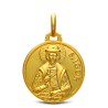 Złoty medalik święty Igor. Medalik ze złota 585 na chrzest. Gold Urbanowicz sklep online Wrocław