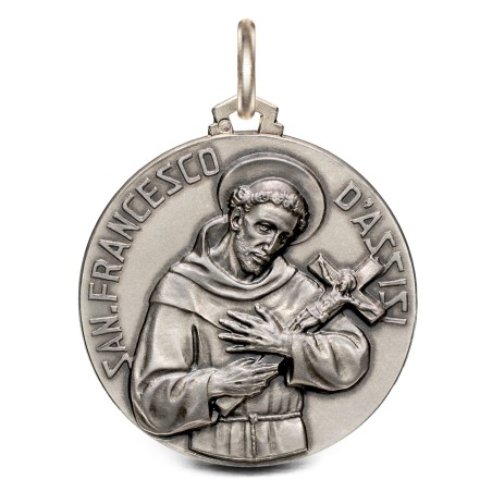 Medalik św Franciszka z Asyżu 30mm.