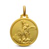 Święty Michał Archanioł.  Złoty medalik    Gold Urbanowicz - Bydgoszcz