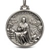 Święty Peregryn. Patron chorych na raka. Medalik srebrny średnica 25 mm,  6,1g  Gold Urbanowicz  shop online