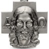 Srebrny krzyż Alfa Omega  Α Ω . 13,7 g