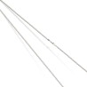 Łańcuszek srebrny. Pancerka - 6,27 g długość 65 cm