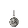 Archanioł Gabriel. Malutki srebrny medalik. średnica 10 mm. 0,9 g Gold Urbanowicz